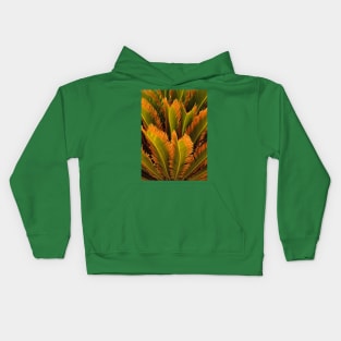 Palm Tree Leaves Kids Hoodie